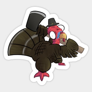 Cold Blooded Turkey Sticker